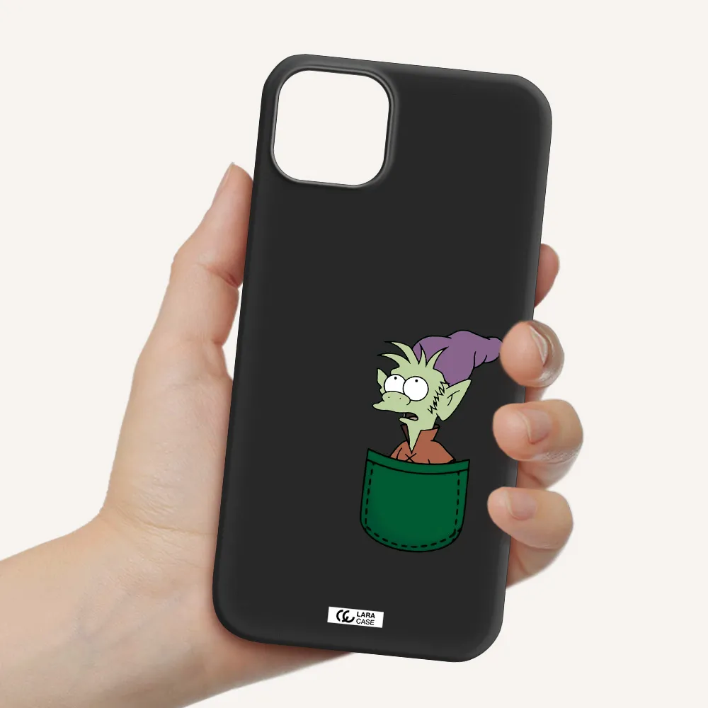 Elfo Apple iPhone 14 Silicone black Case