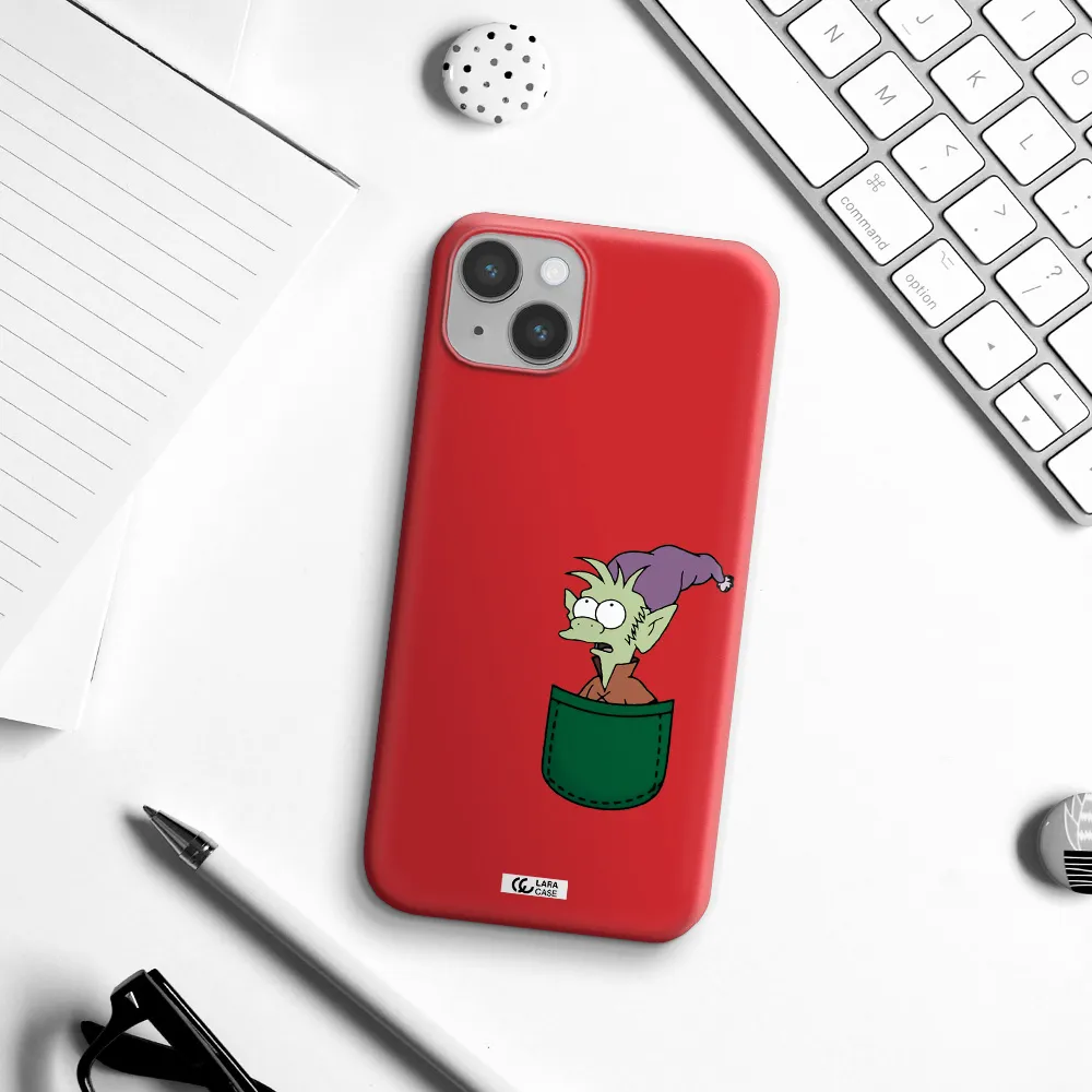 Elfo Apple iPhone 14 Silicone Imperial Red Case