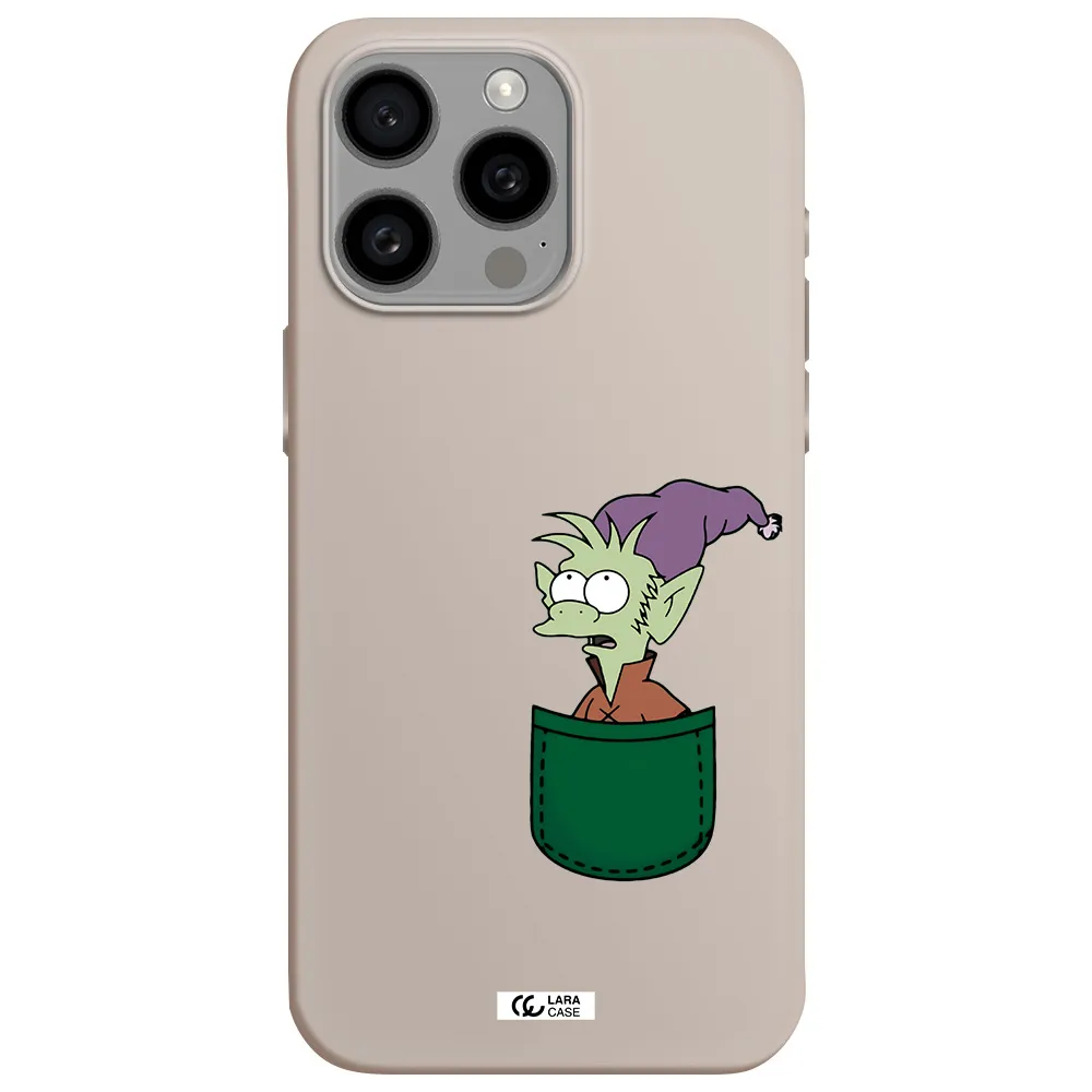 Elfo Apple Iphone 15 Pro max Silicone Stone Case