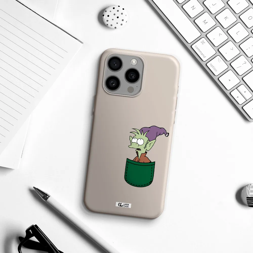 Elfo Apple Iphone 15 Pro max Silicone Stone Case