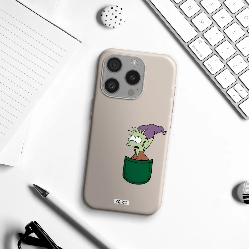 Elfo Apple Iphone 15 Pro Silicone Stone Case