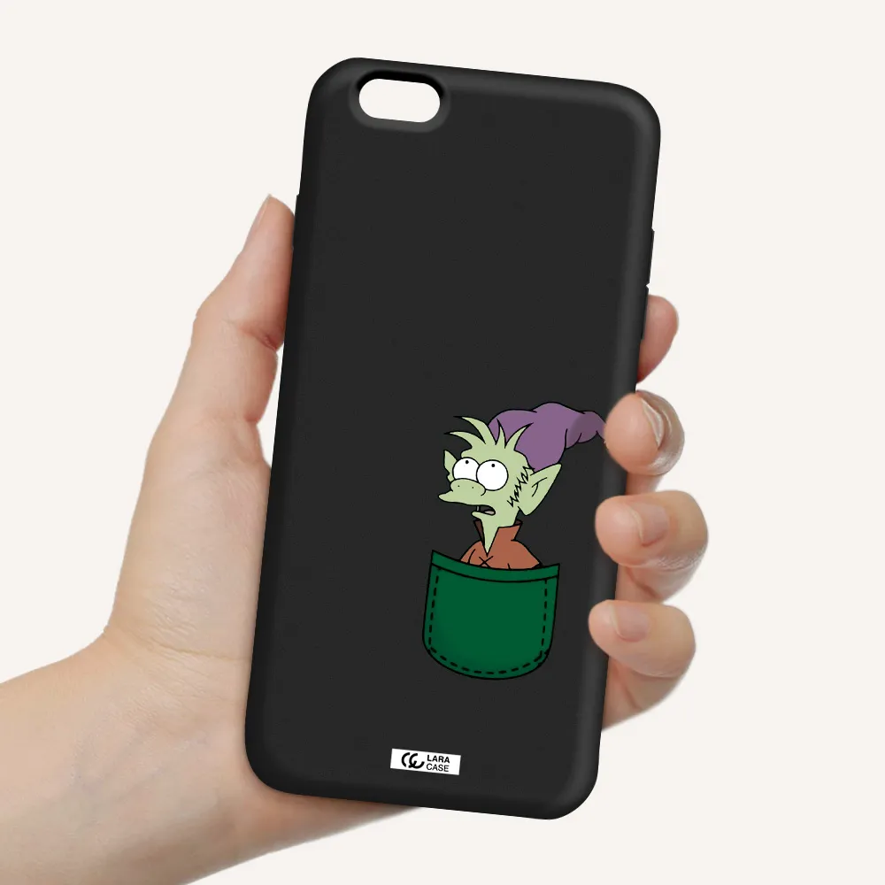 Elfo Apple iPhone 6 plus Silicone black Case