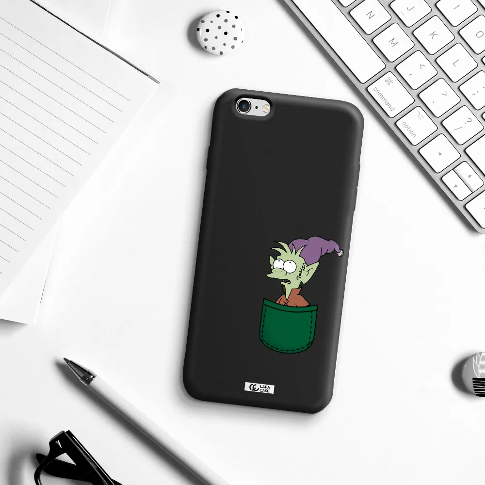 Elfo Apple iPhone 6 plus Silicone black Case