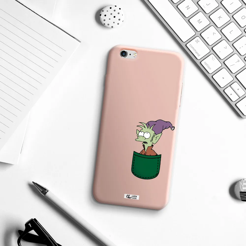 Elfo Apple iPhone 6 plus Silicone pastel pink Case
