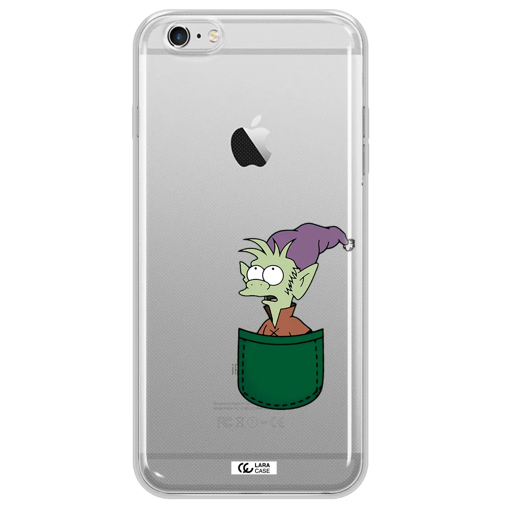 Elfo Apple iPhone 6 s plus Clear TPU Case