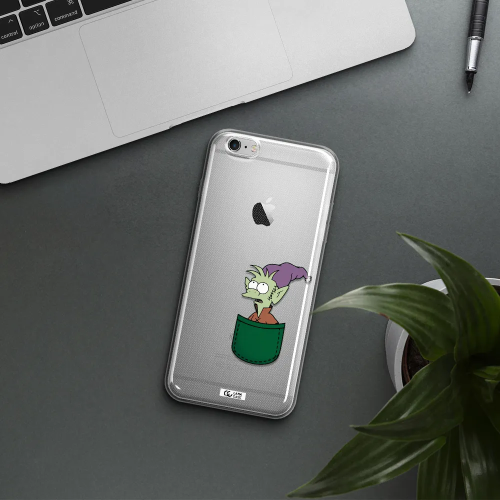 Elfo Apple iPhone 6 s plus Clear TPU Case