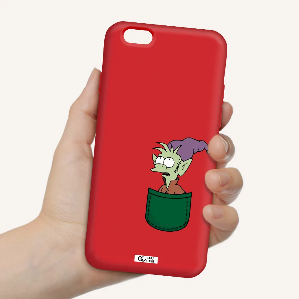 Elfo Apple iPhone 6 Silicone Imperial Red Case