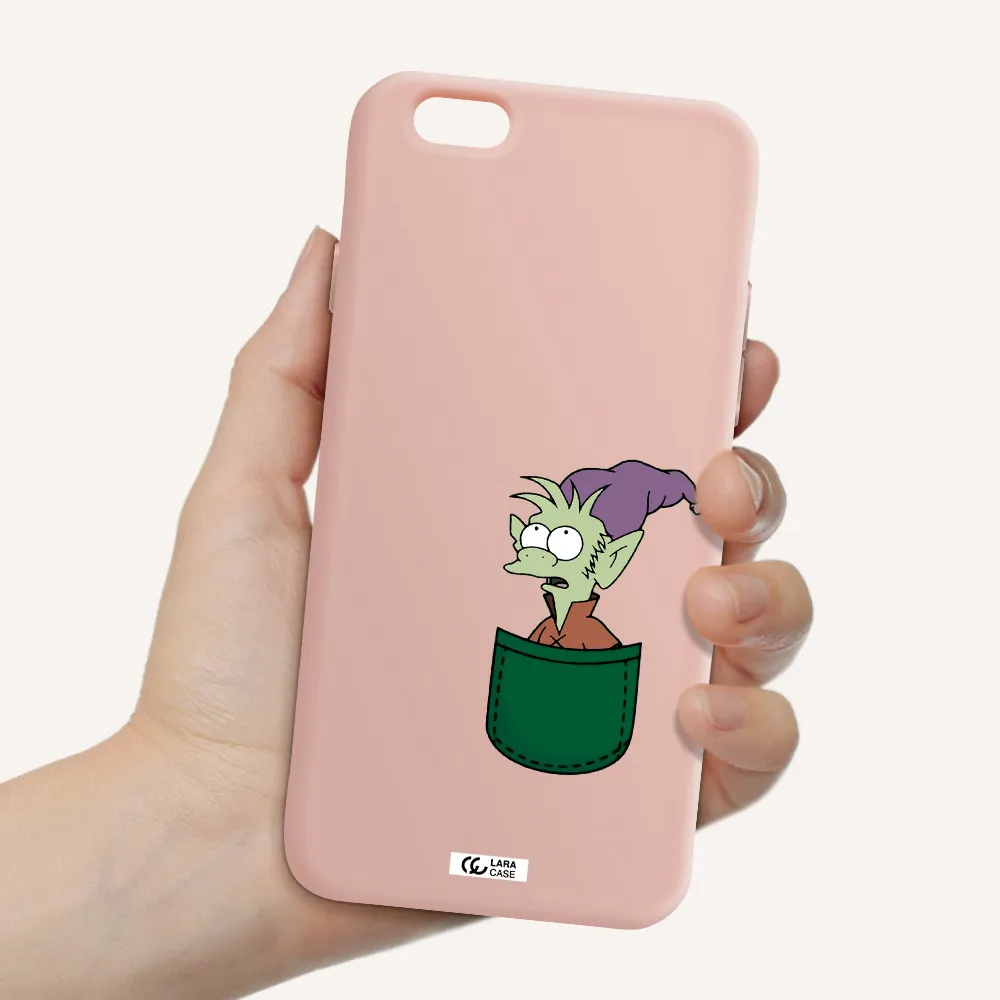 Elfo Apple iPhone 6 Silicone pastel pink Case