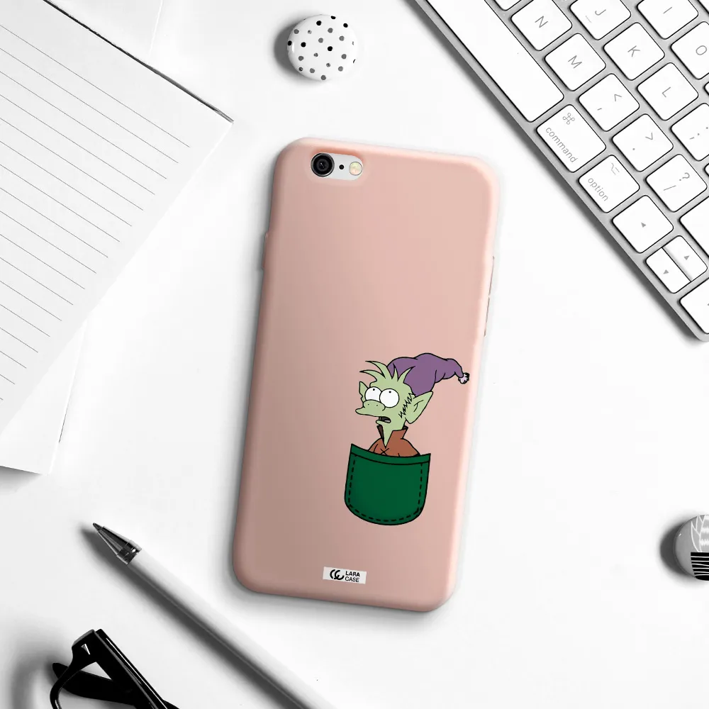 Elfo Apple iPhone 6 Silicone pastel pink Case