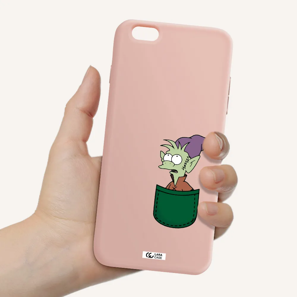 Elfo Apple iPhone 6S Silicone pastel pink Case
