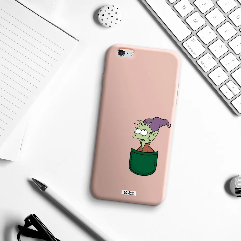 Elfo Apple iPhone 6S Silicone pastel pink Case