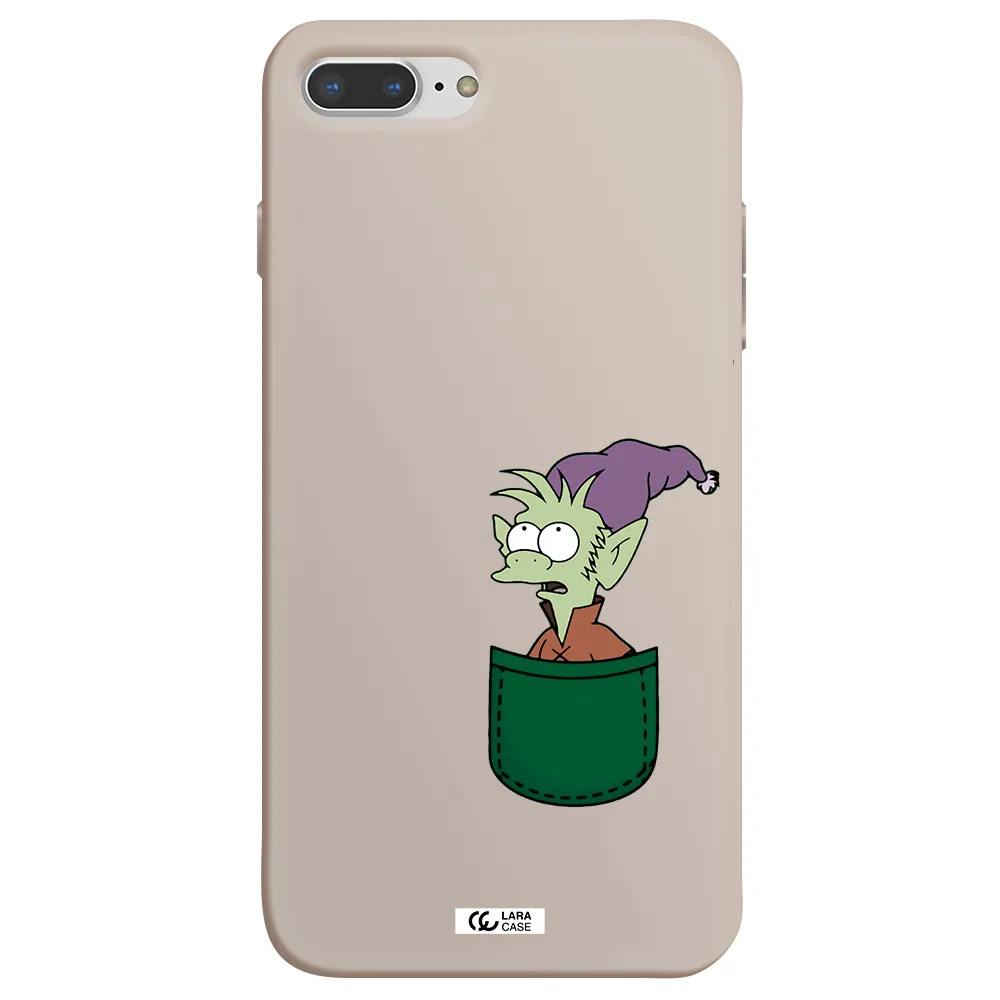 Elfo Apple iPhone 8 plus Silicone Stone Case