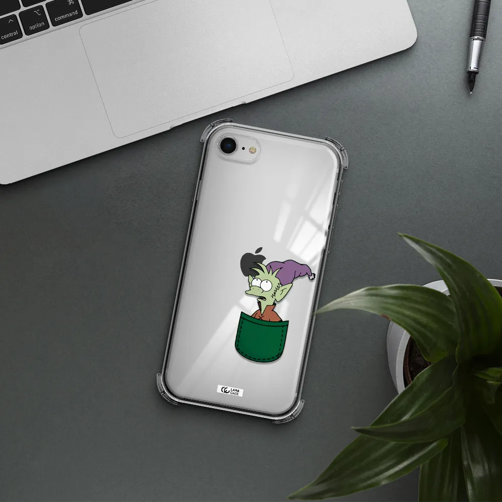 Elfo Apple iPhone se 2020 Clear PC Case