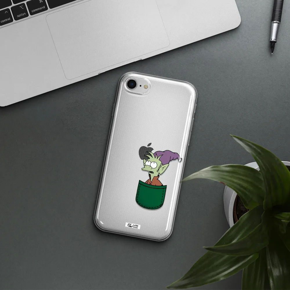 Elfo Apple Iphone Se 2020 Clear Tpu Case