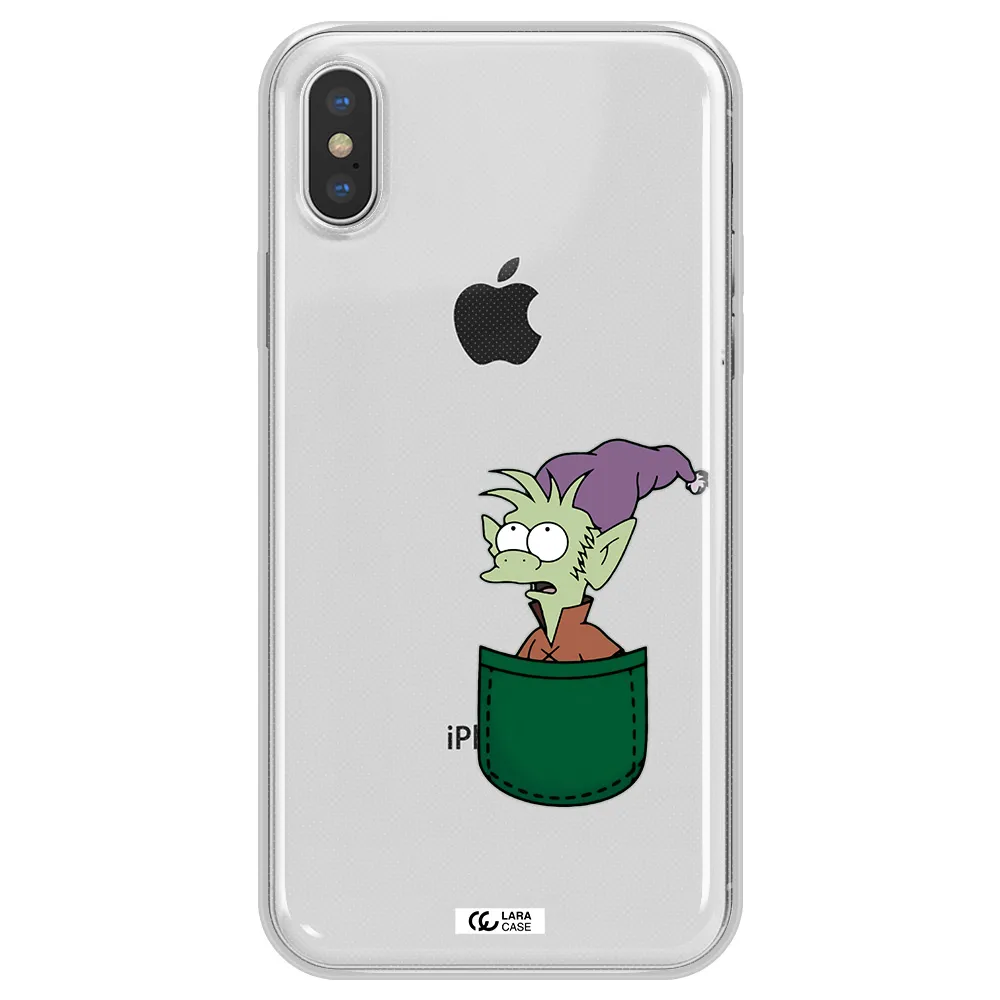 Elfo Apple iPhone X Clear TPU Case