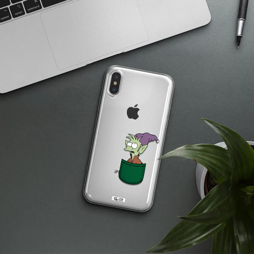 Elfo Apple iPhone X Clear TPU Case