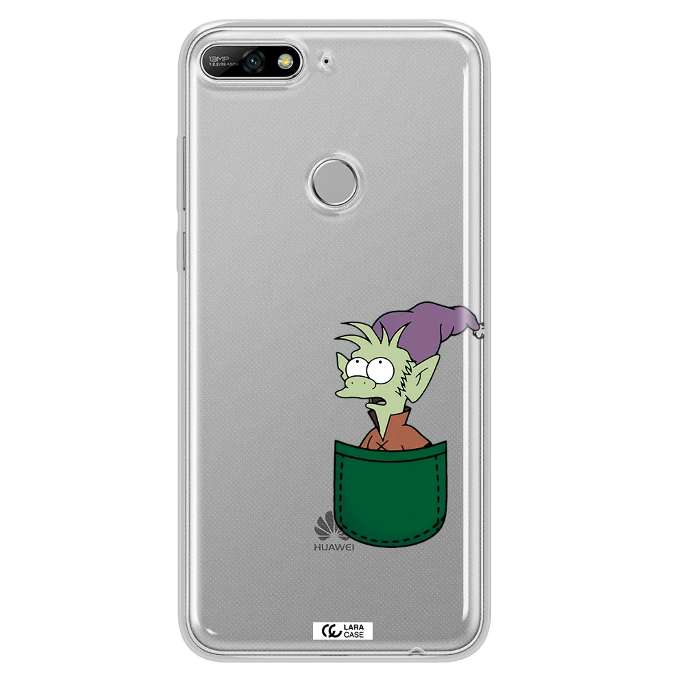 Elfo Huawei Y7 2018 Clear TPU Case