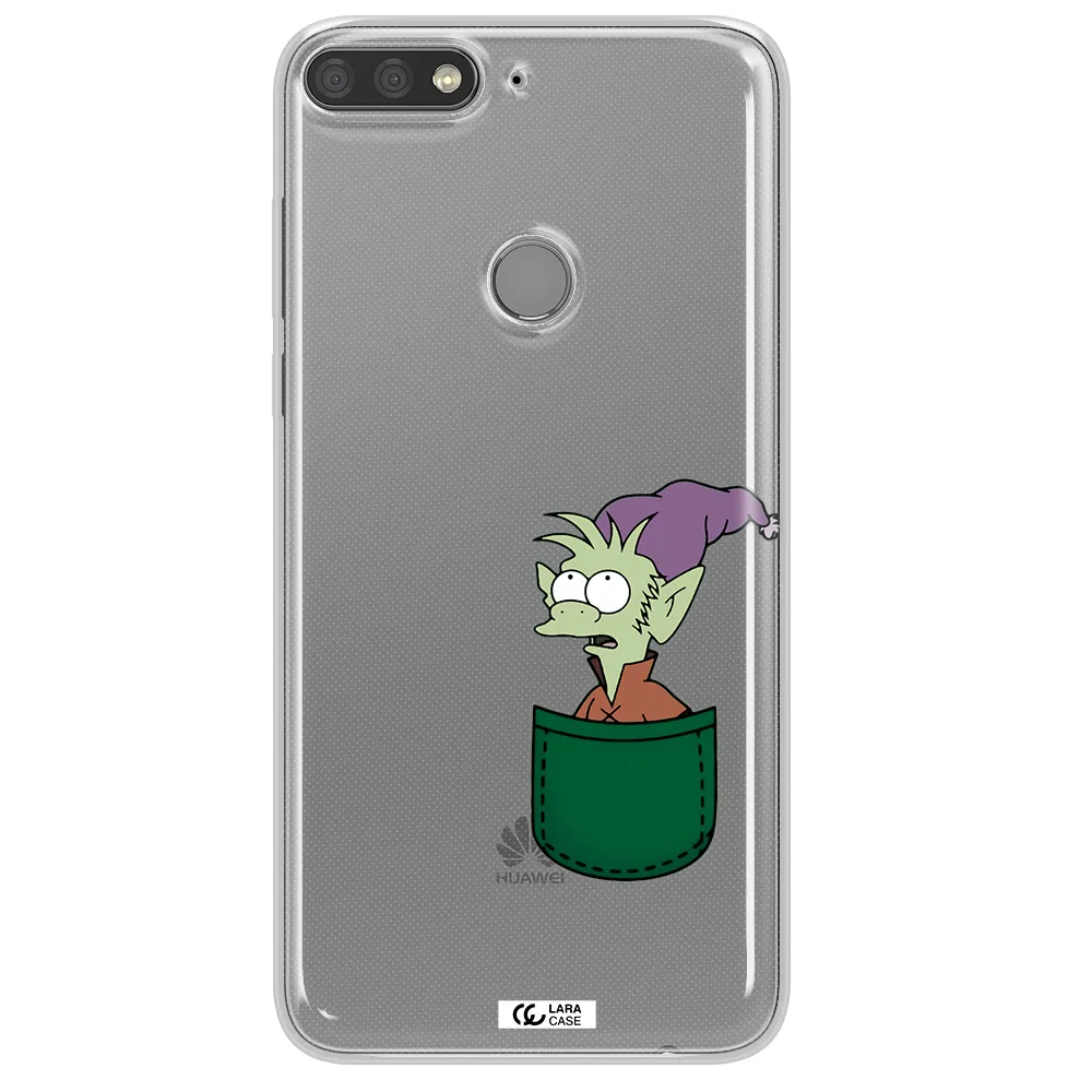 Elfo Huawei Y7 Prime 2018 Clear TPU Case