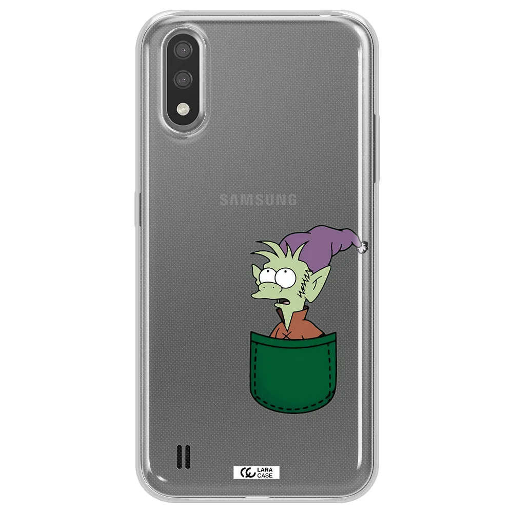 Elfo Samsung A01 Clear TPU Case