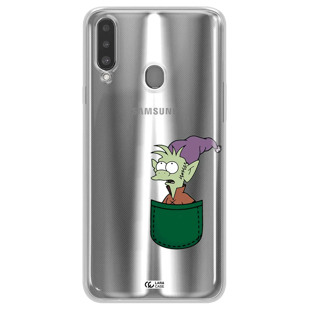 Elfo Samsung A20S Clear TPU Case