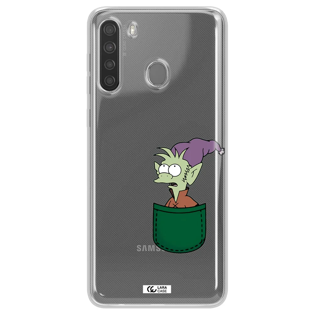 Elfo Samsung A21 Clear TPU Case