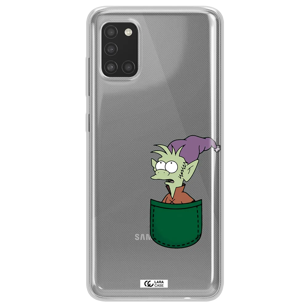 Elfo Samsung A31 Clear TPU Case