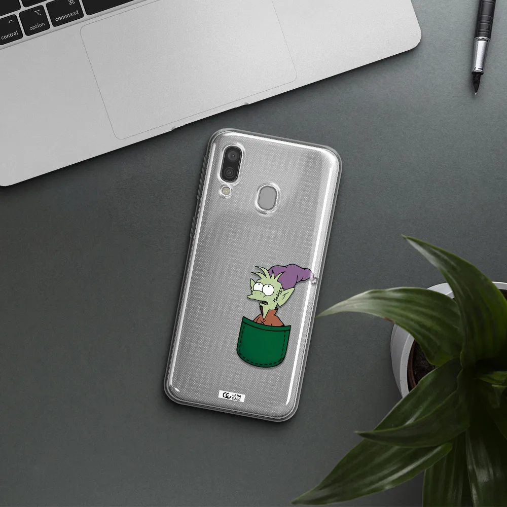 Elfo Samsung A40 Clear TPU Case