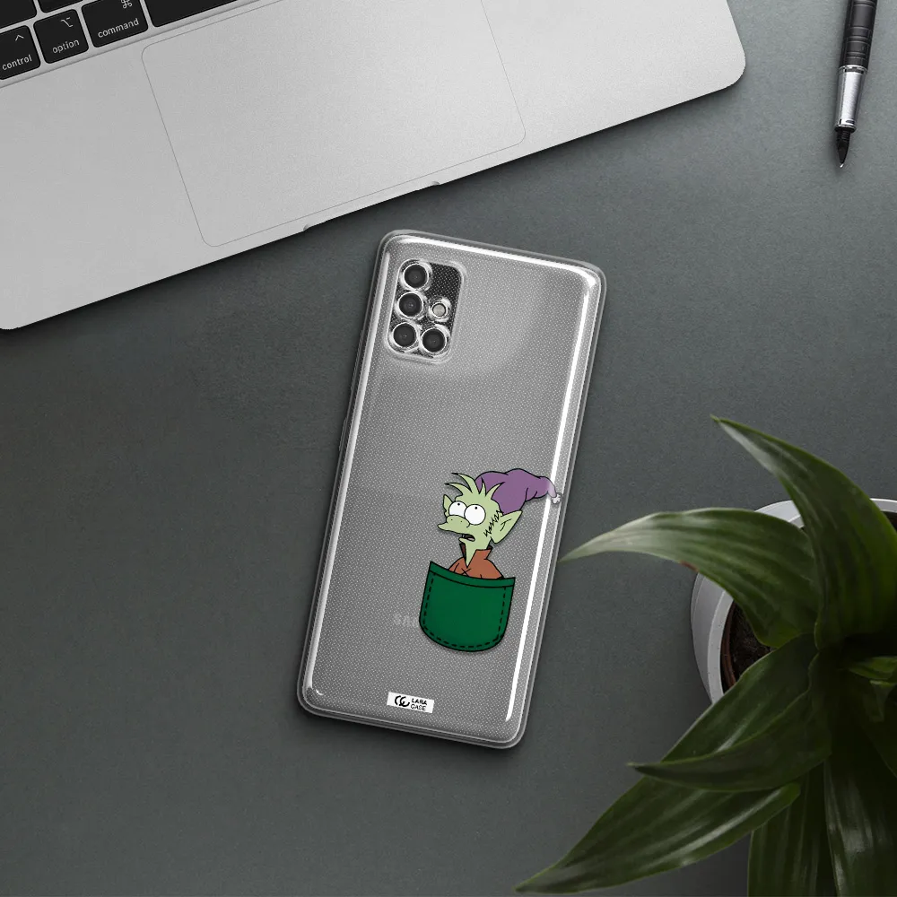 Elfo Samsung A40S Clear Tpu Case