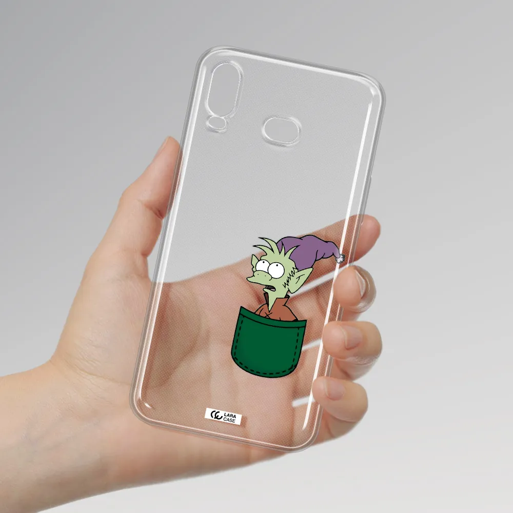 Elfo Samsung A6S Clear TPU Case