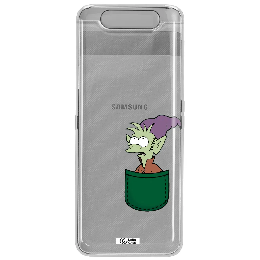 Elfo Samsung A80 Clear TPU Case