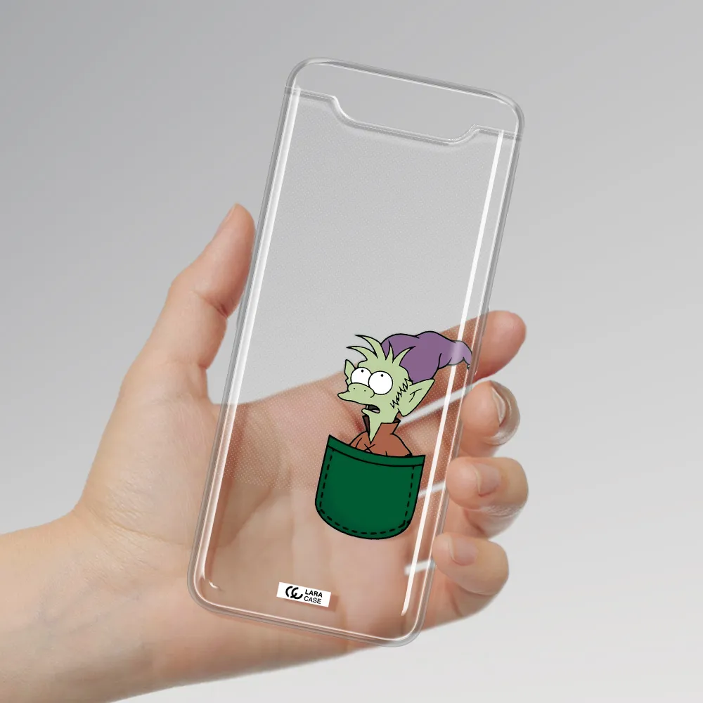 Elfo Samsung A80 Clear TPU Case