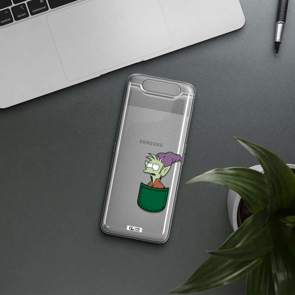 Elfo Samsung A80 Clear TPU Case