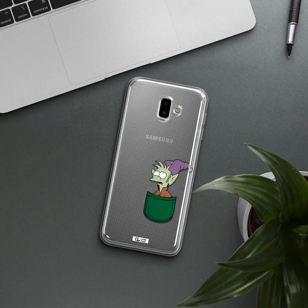 Elfo Samsung J6 Plus Clear TPU Case