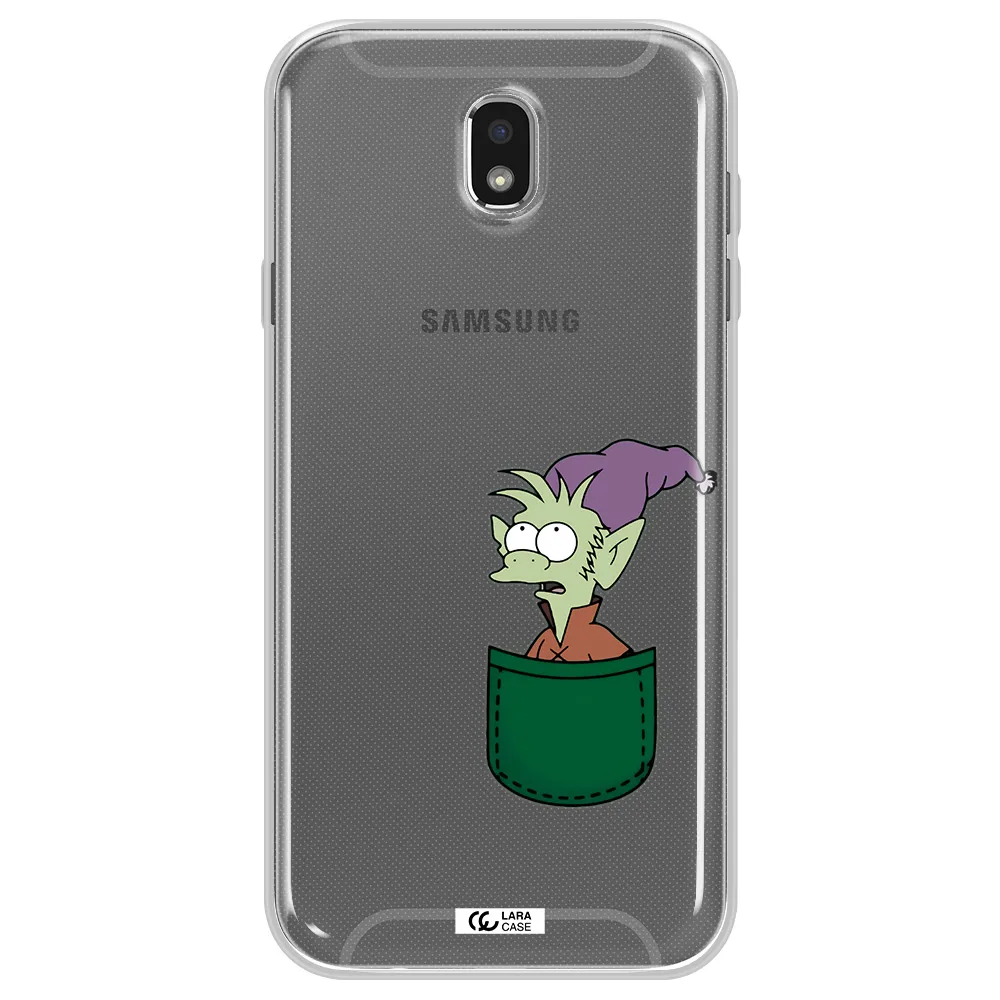 Elfo Samsung J7 Pro Clear TPU Case