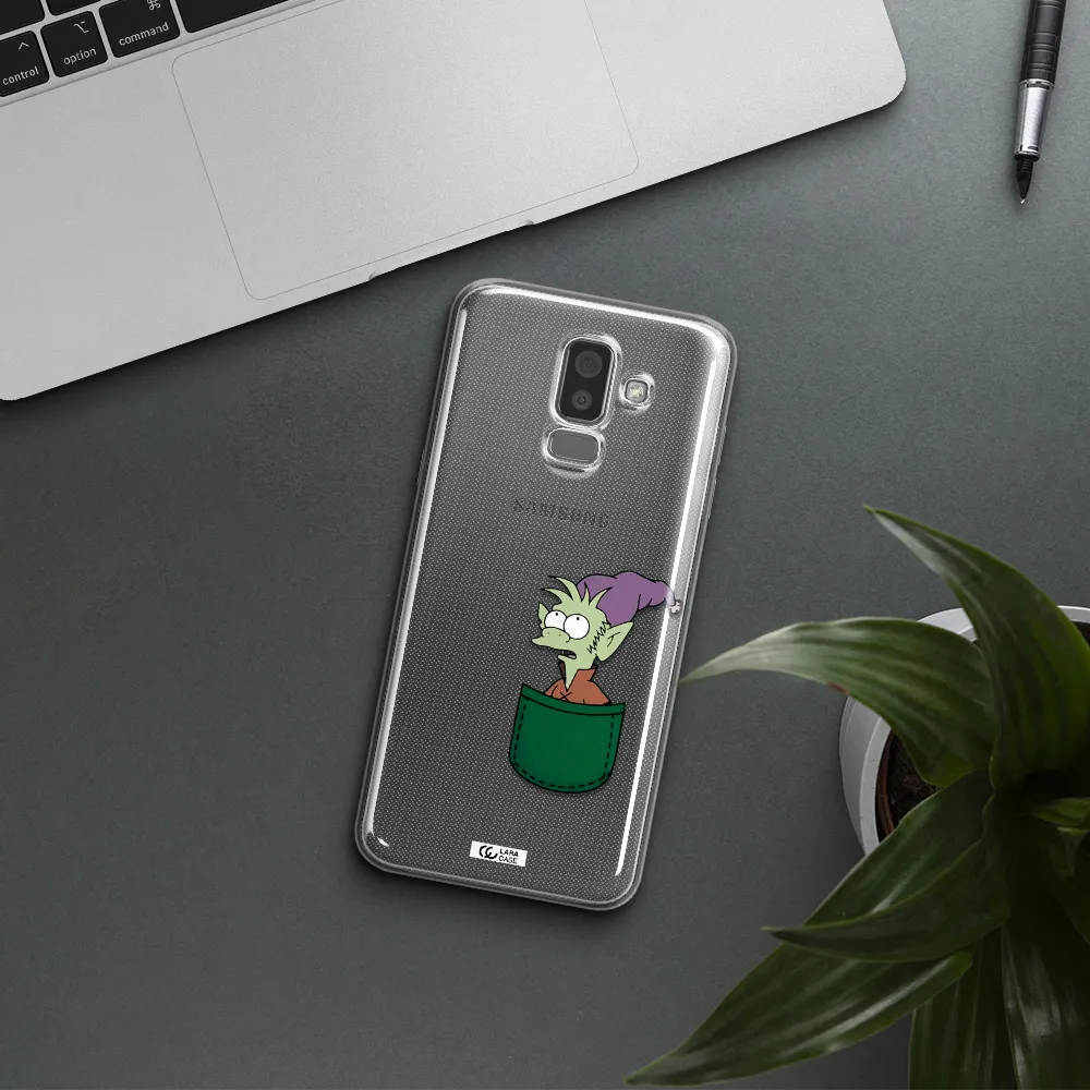 Elfo Samsung J8 Clear TPU Case