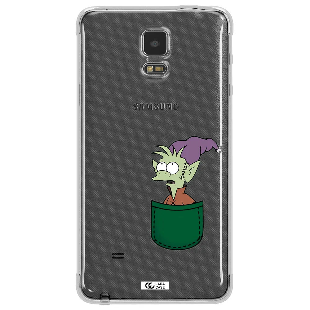 Elfo Samsung Note 4 Clear TPU Case