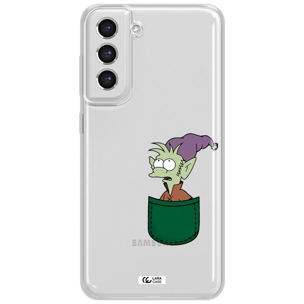 Elfo Samsung S21 Fe Clear Tpu Case