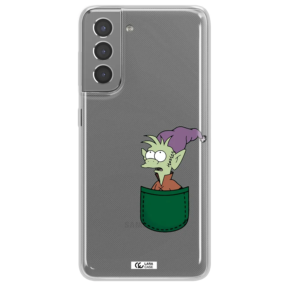 Elfo Samsung S21 Plus Clear TPU Case