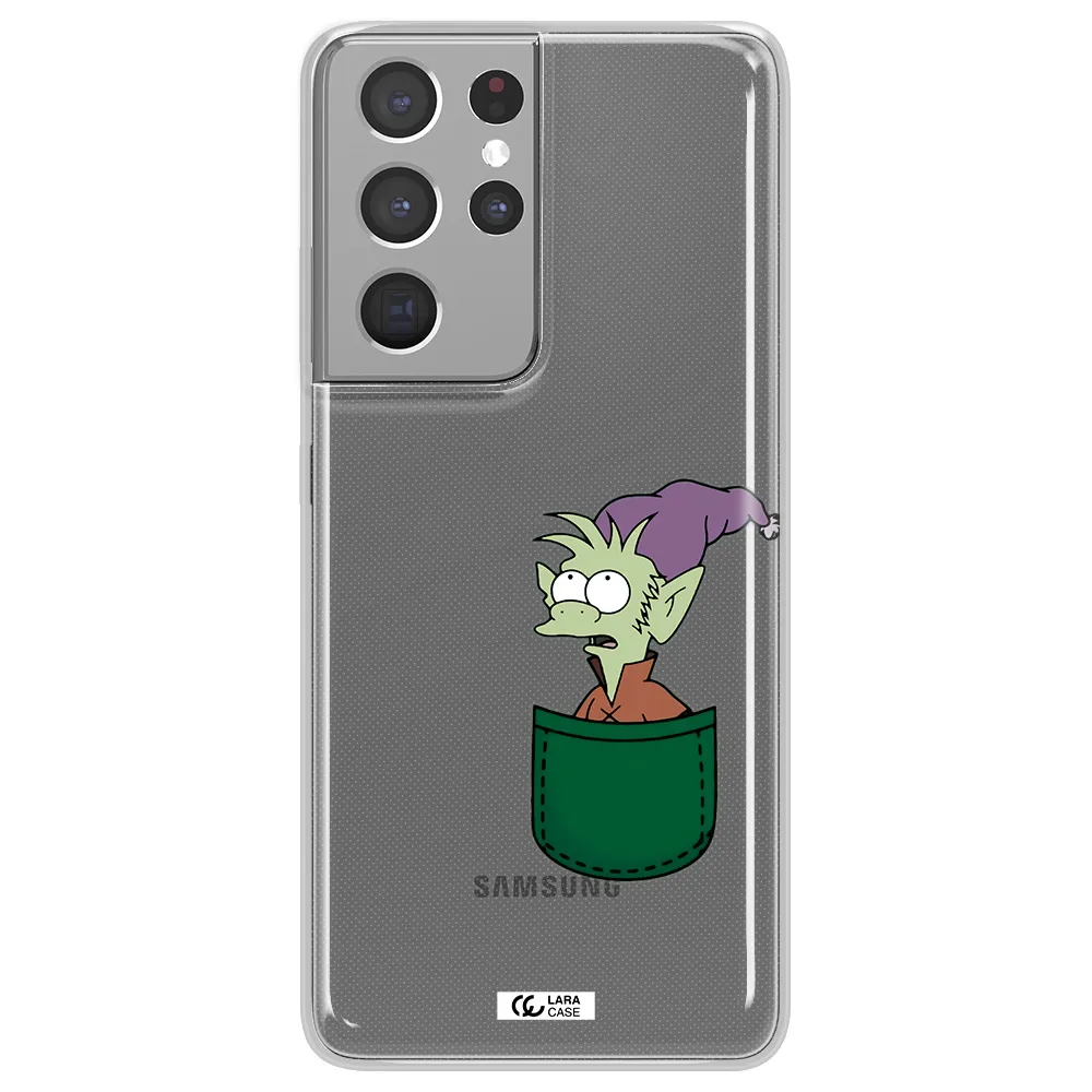 Elfo Samsung S21 Ultra Clear TPU Case