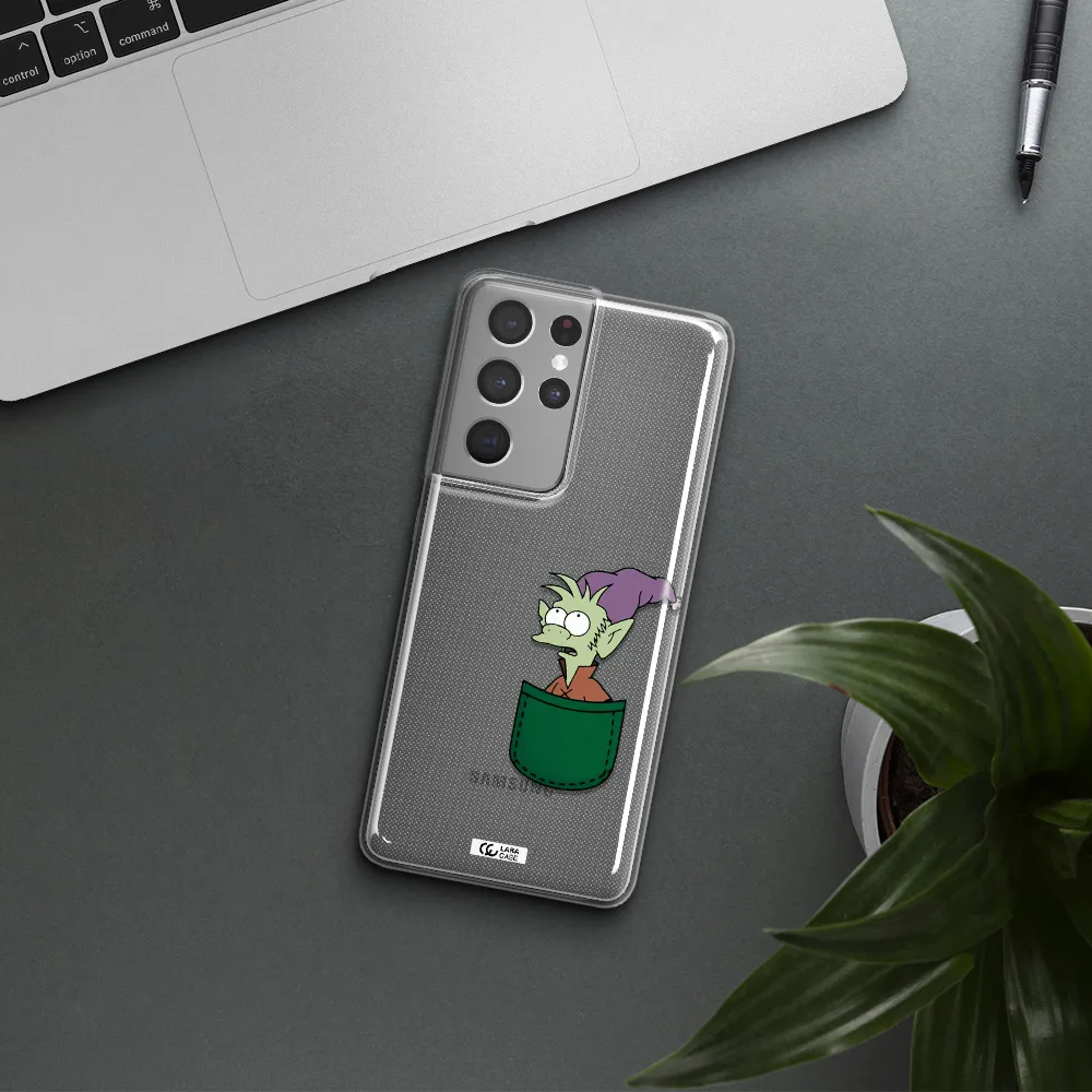 Elfo Samsung S21 Ultra Clear TPU Case