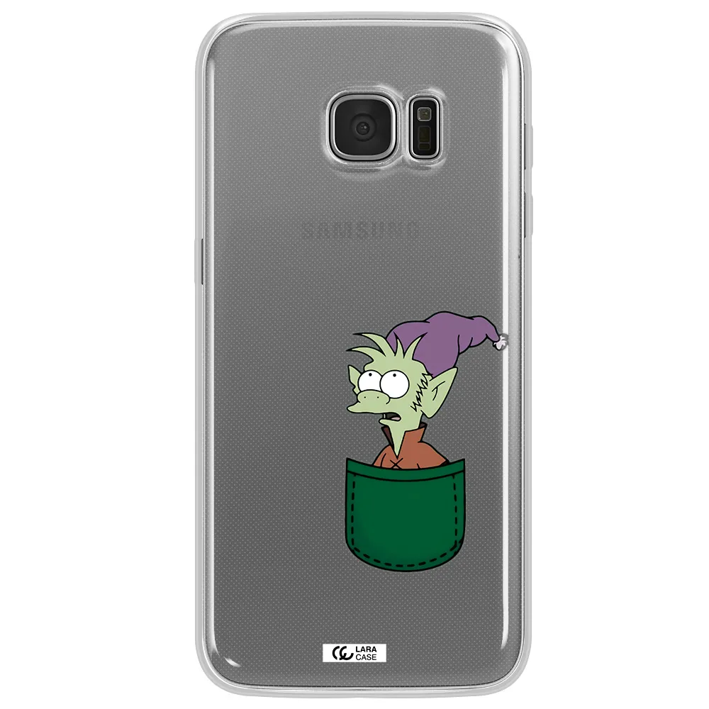 Elfo Samsung S7 Edge Clear TPU Case