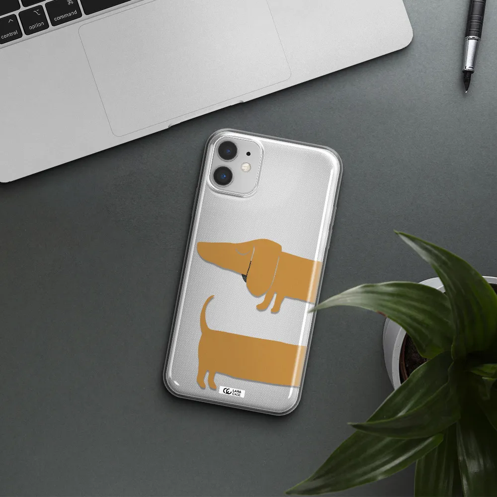 Dachshund Apple iPhone 11 Clear TPU Case