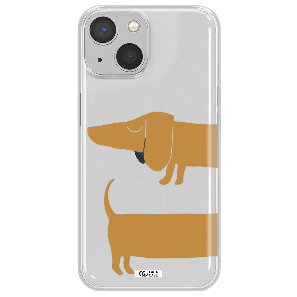 Dachshund Apple iPhone 13 Clear TPU Case
