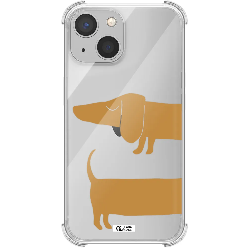 Dachshund Apple iPhone 13 mini Clear PC Case