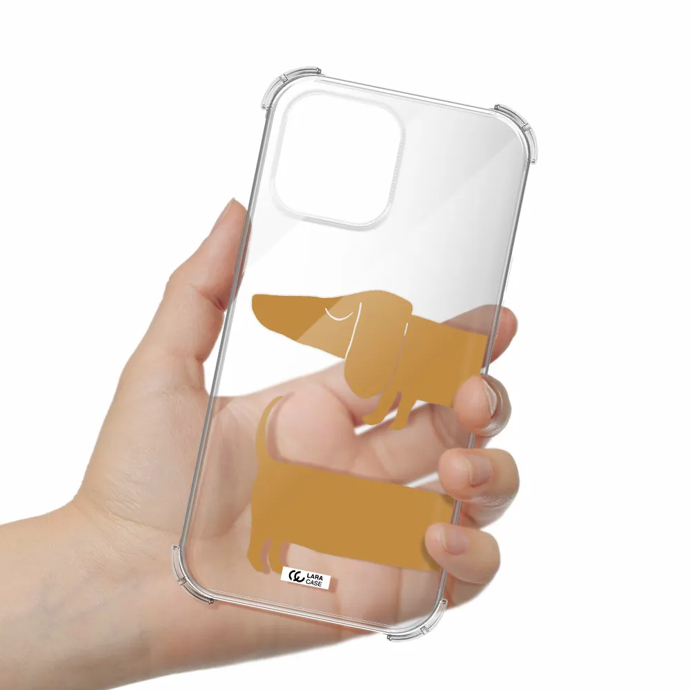 Dachshund Apple iPhone 13 Pro Max Clear PC Case