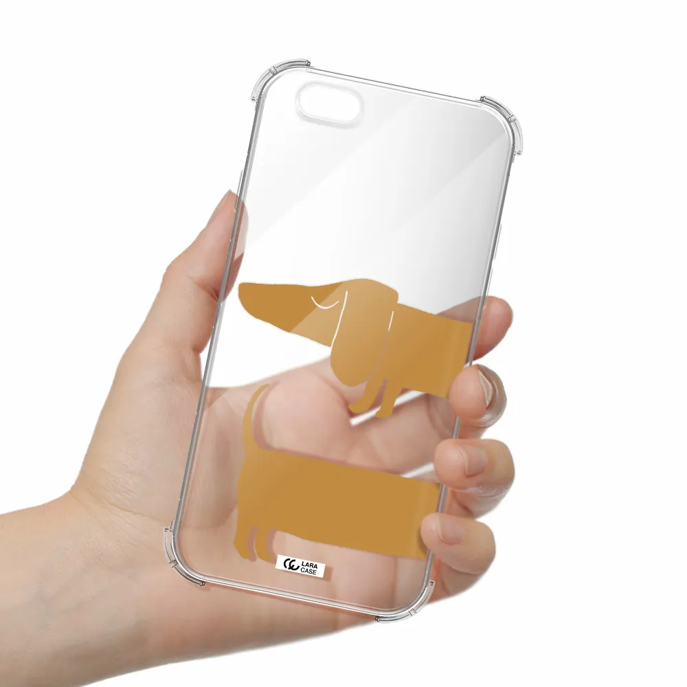 Dachshund Apple iPhone 6 Clear PC Case