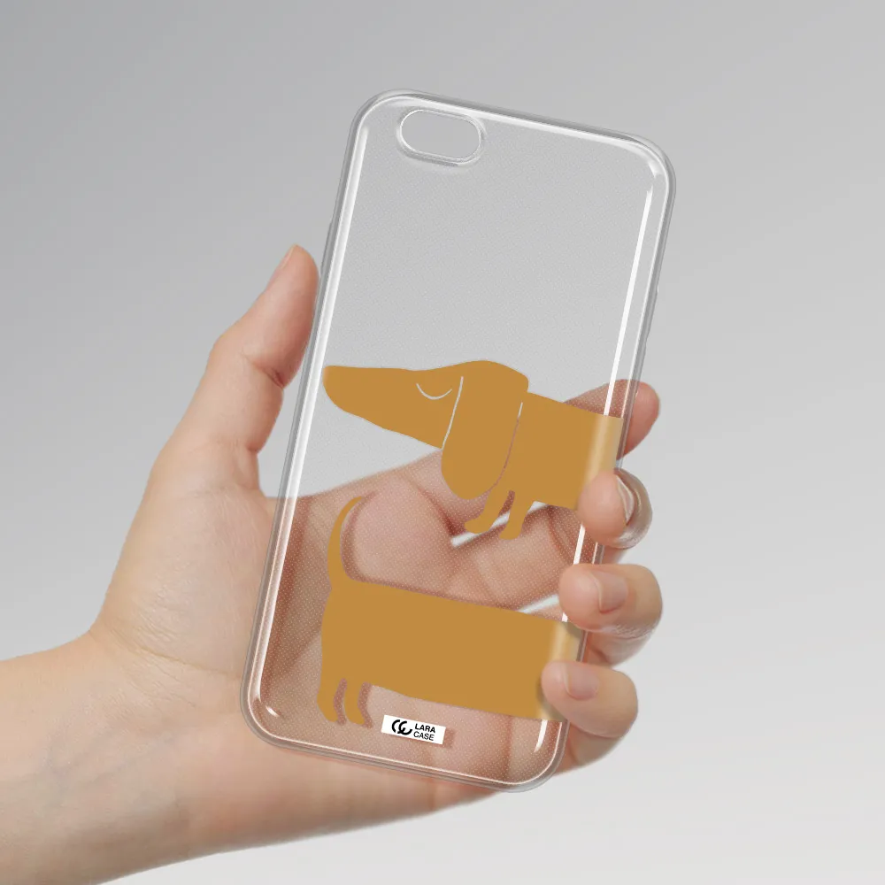 Dachshund Apple iPhone 6 Clear TPU Case