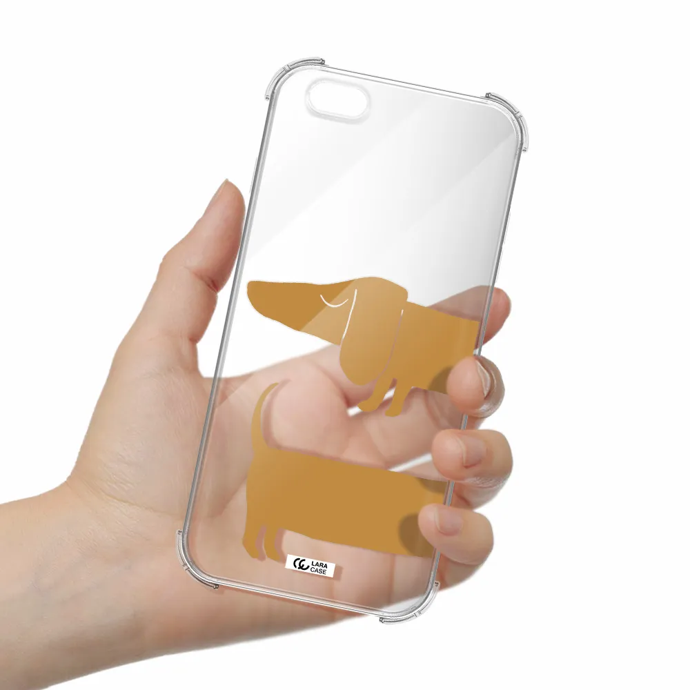 Dachshund Apple iPhone 6 plus Clear PC Case