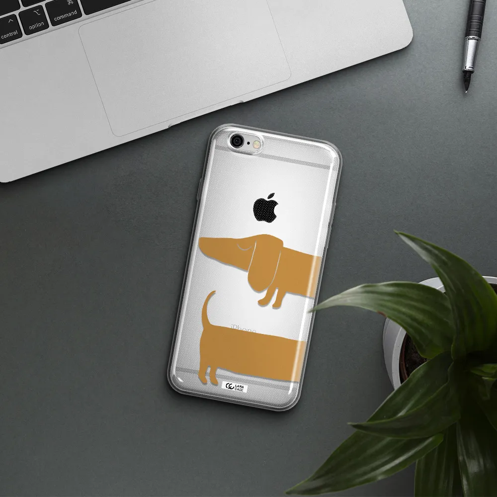 Dachshund Apple iPhone 6 plus Clear TPU Case