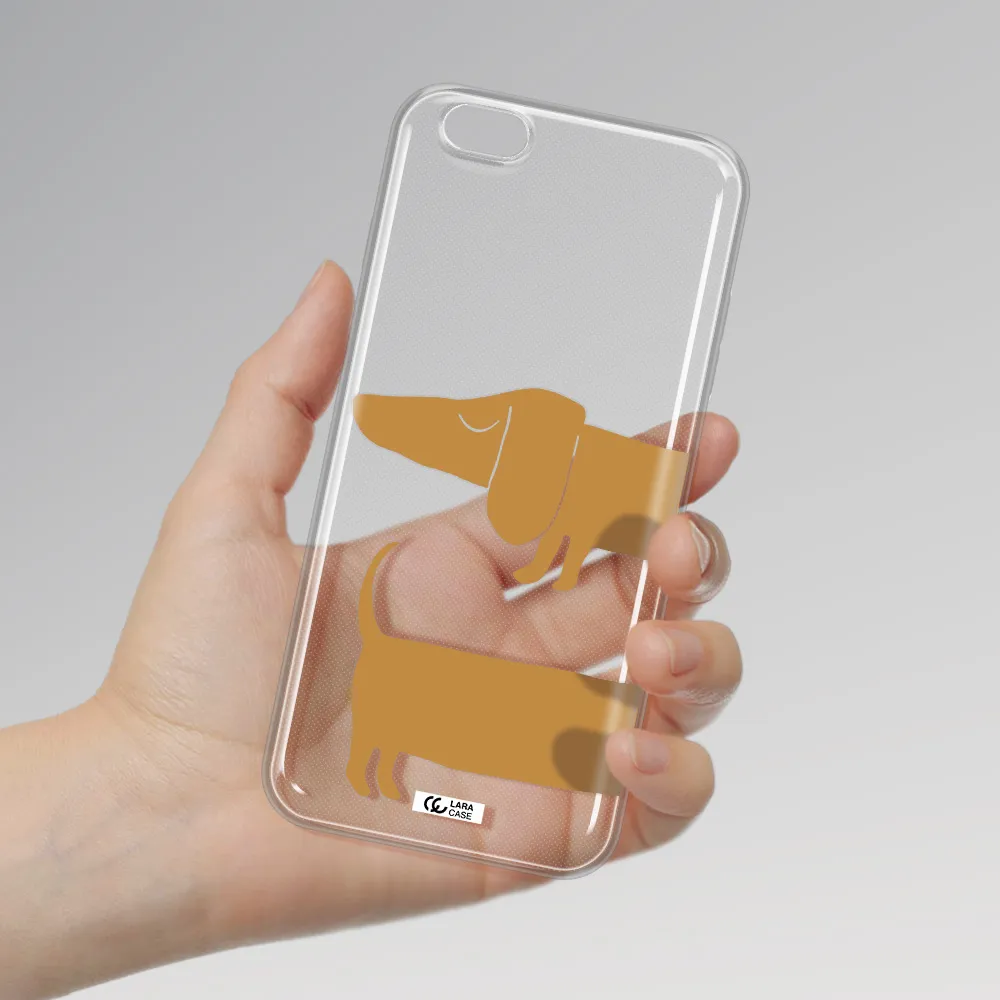 Dachshund Apple iPhone 6 s plus Clear TPU Case